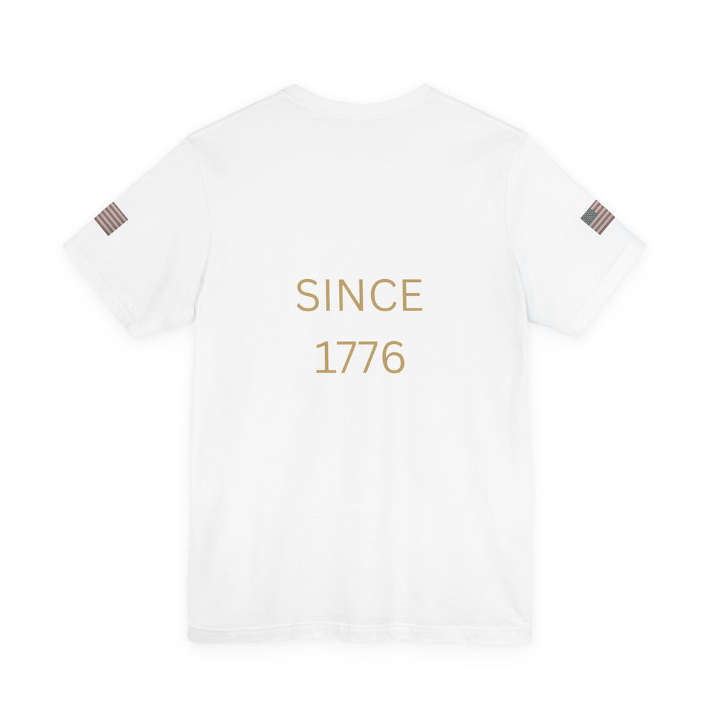 Since 1776 Minimalist Vintage Flag Tee