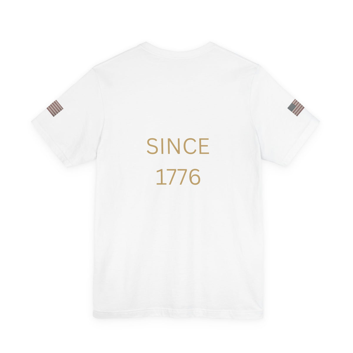 Since 1776 Minimalist Vintage Flag Tee