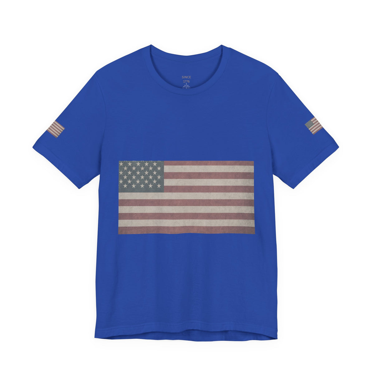 Since 1776 Minimalist Vintage Flag Tee