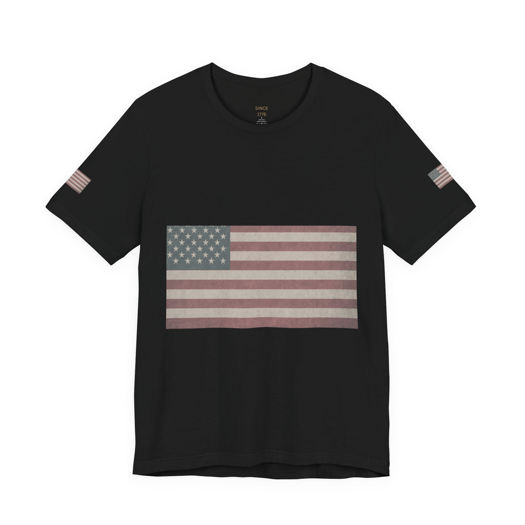 Since 1776 Minimalist Vintage Flag Tee