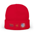 Embroidered Patriotic Knit Beanie — "America 250 / Since 1776 / God We Trust"