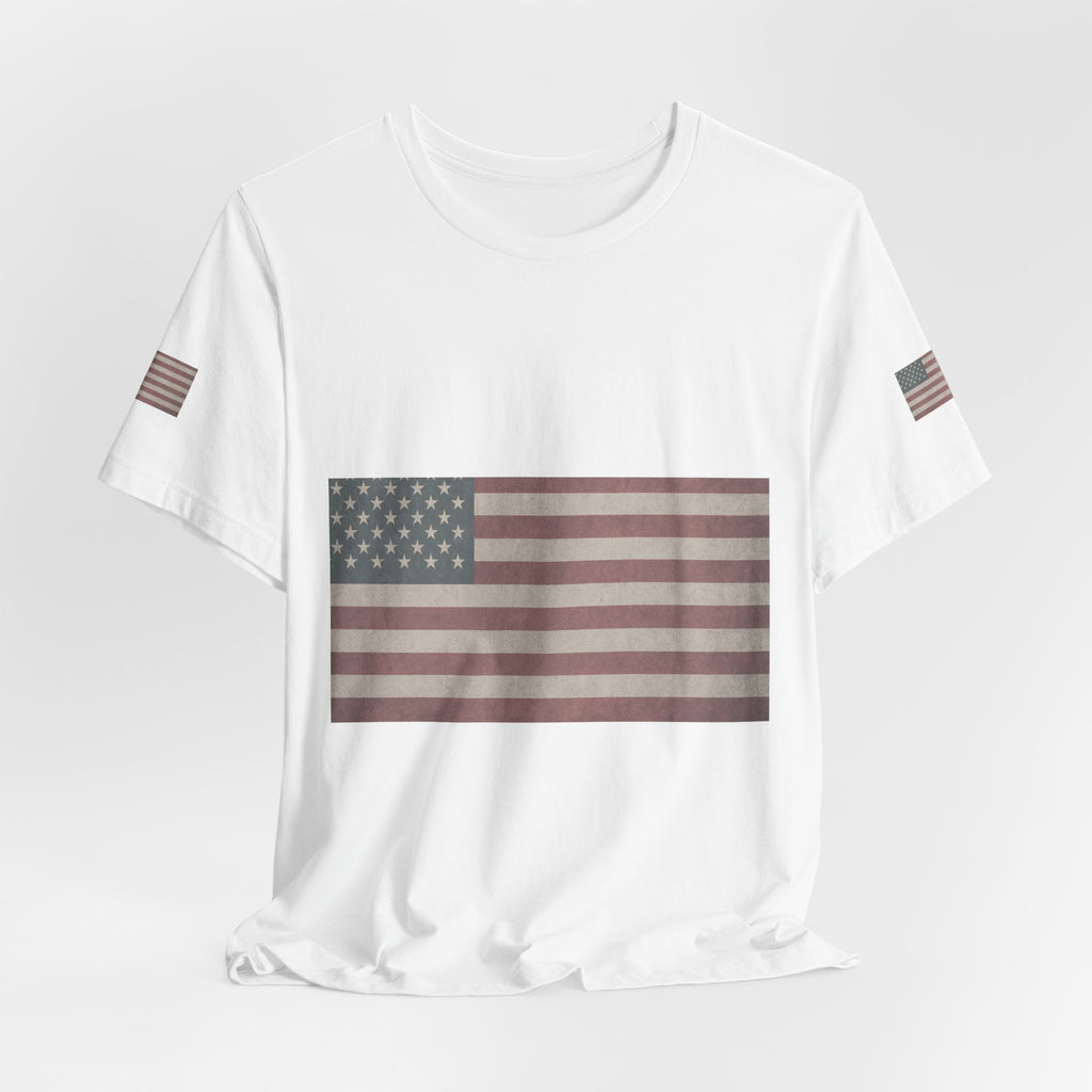 Since 1776 Minimalist Vintage Flag Tee