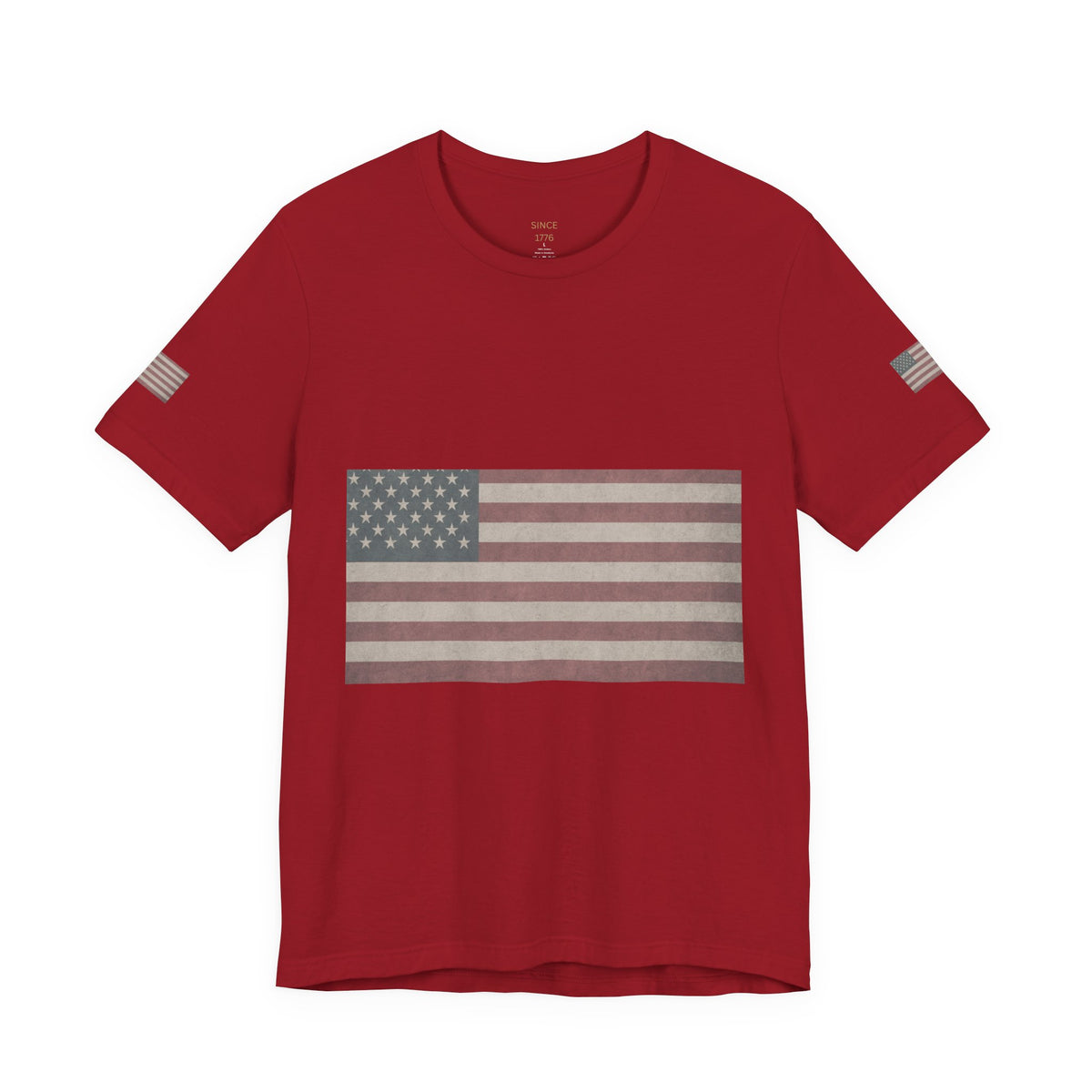 Since 1776 Minimalist Vintage Flag Tee