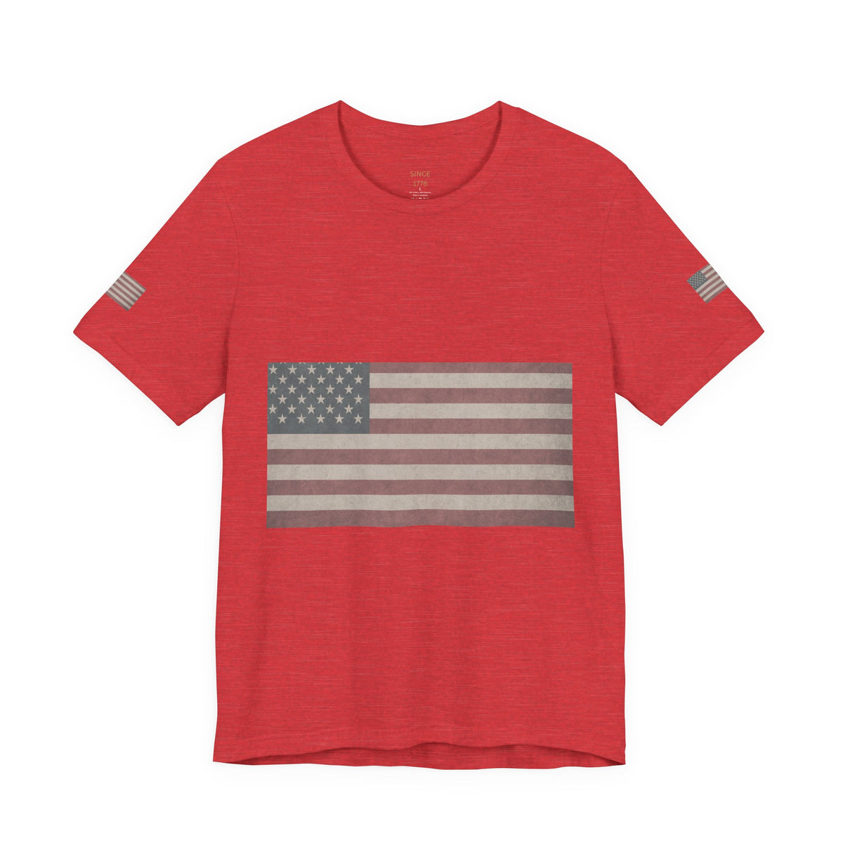 Since 1776 Minimalist Vintage Flag Tee