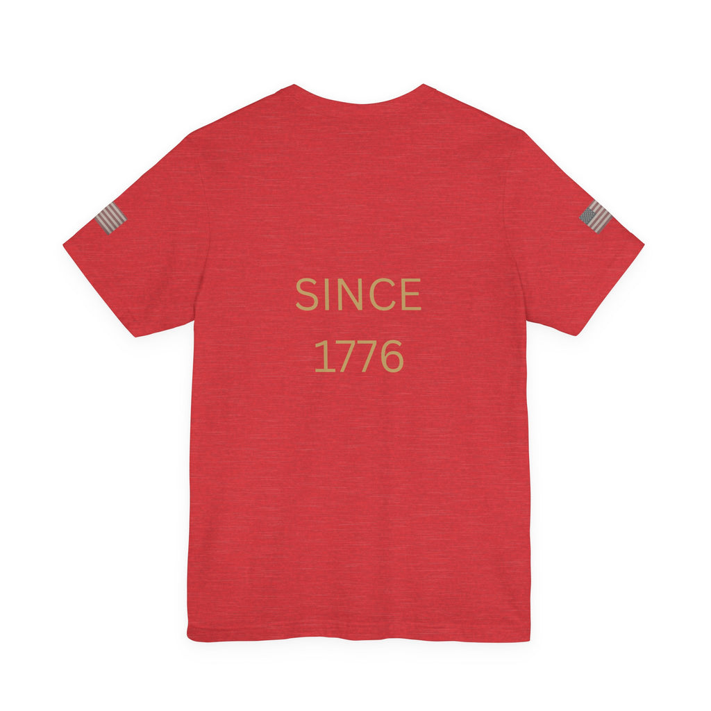 Since 1776 Minimalist Vintage Flag Tee