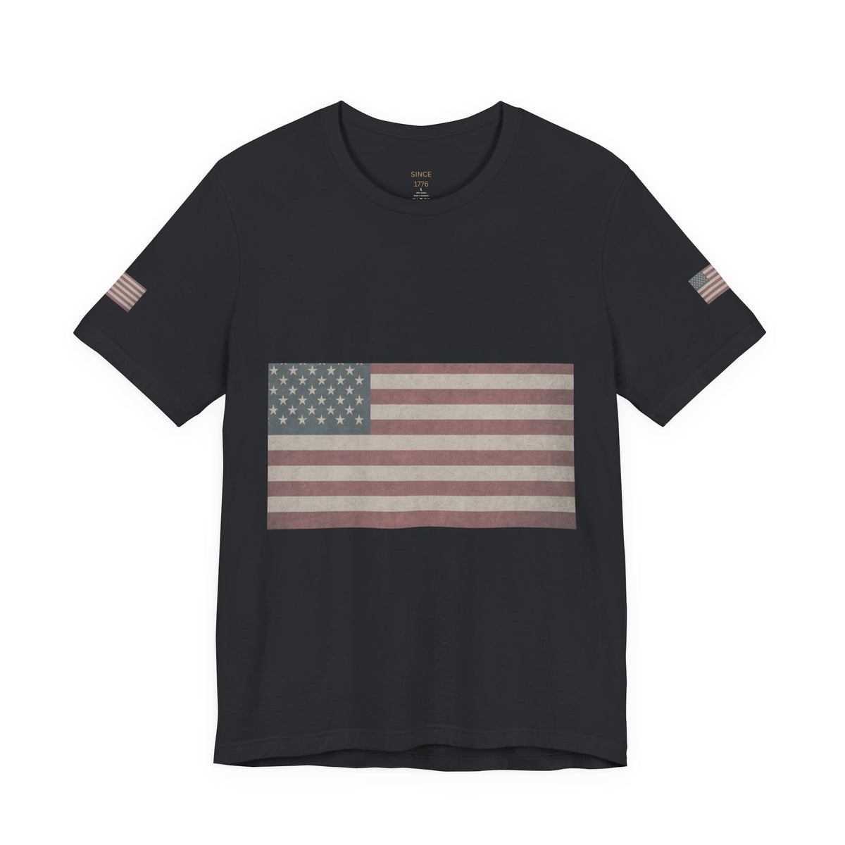 Since 1776 Minimalist Vintage Flag Tee