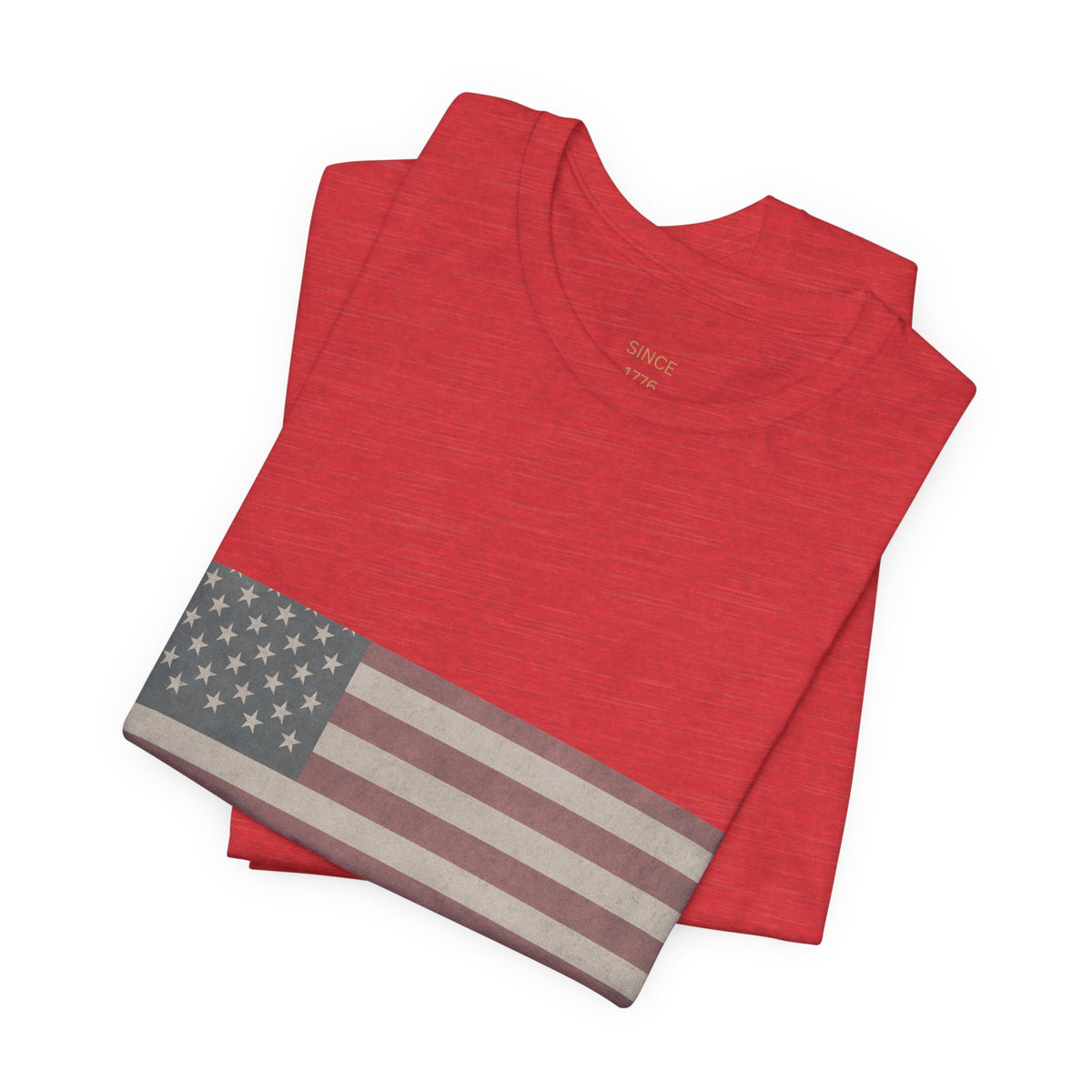 Since 1776 Minimalist Vintage Flag Tee